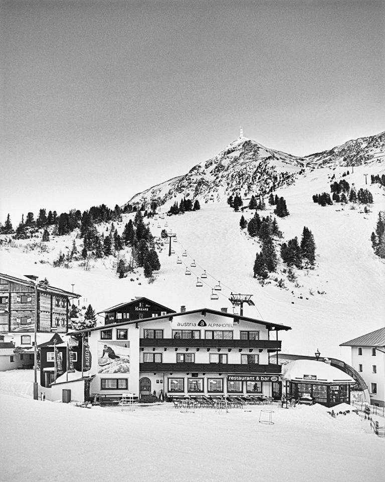 Austria Alpinhotel Ski In Ski Out An Der Edelweissbahn اوبرتاورن المظهر الخارجي الصورة