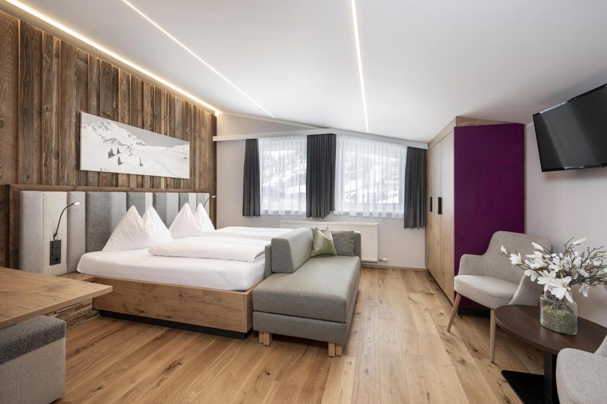 Austria Alpinhotel Ski In Ski Out An Der Edelweissbahn اوبرتاورن المظهر الخارجي الصورة