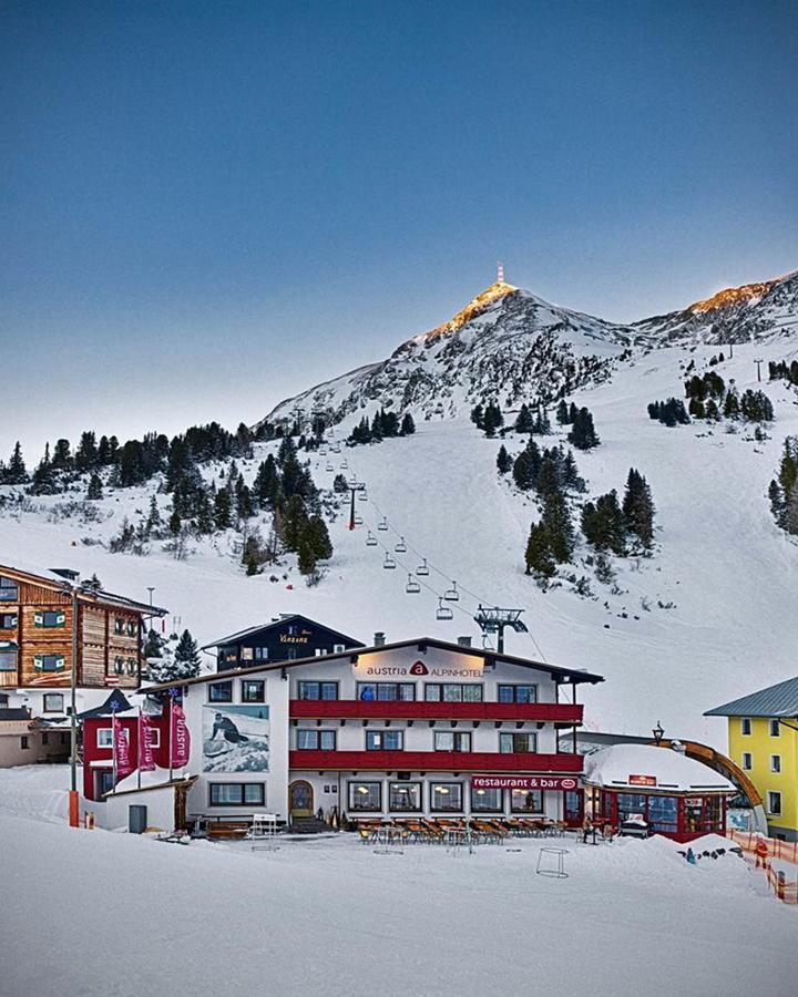 Austria Alpinhotel Ski In Ski Out An Der Edelweissbahn اوبرتاورن المظهر الخارجي الصورة